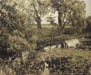 Levitan, Isaak Verwachsener pond oil painting